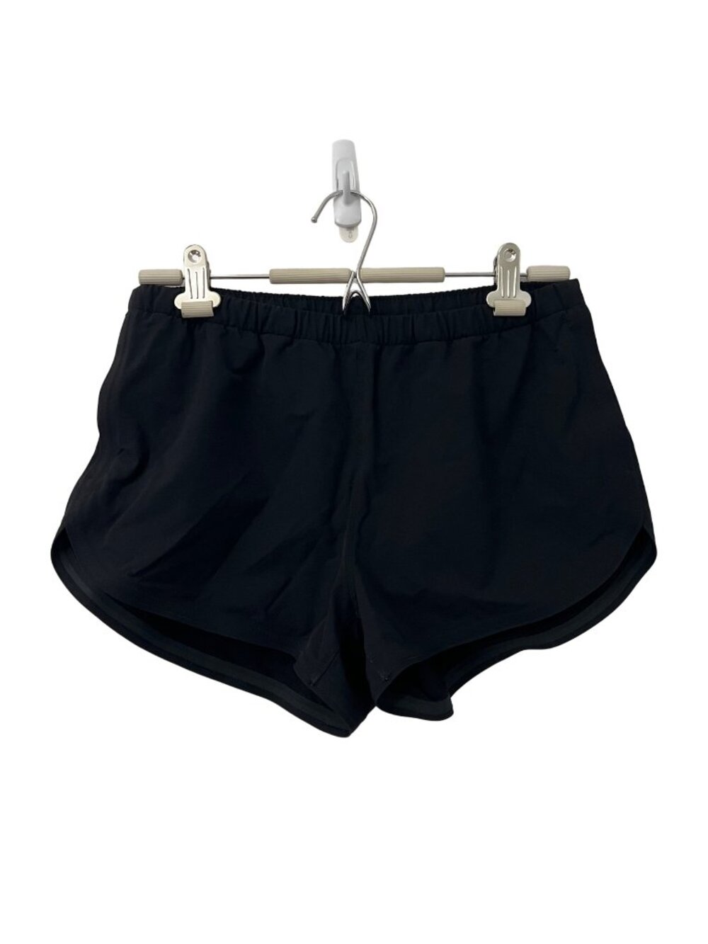 Outdoor Voices Black Nylon Outdoor Running Shorts Womens Size Medium